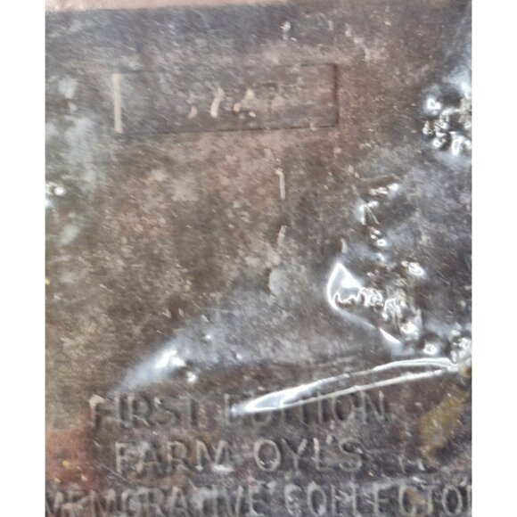 New 1984 Farm OYL 55th Anniversary Agricultures Lubricant Pioneer Belt Buckle - Picture 6 of 8